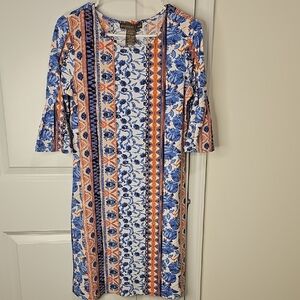 Alexandra +‎ Oak Vibrant Floral  Mini Dress Size S
